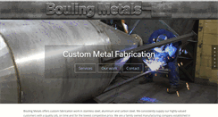 Desktop Screenshot of boulingmetals.com